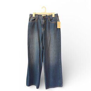 Universal Thread Relaxed Wide Leg High Rise Jeans Women’s SZ 8 NWT